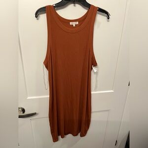 Rust colored dress